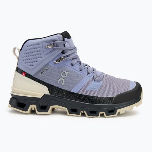 Buty turystyczne damskie On Cloudrock Waterproof feather/black