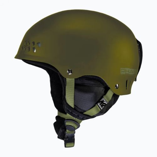 Kask narciarski z systemem audio K2 Phase Pro dark olive green