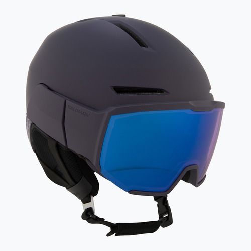 Kask narciarski Salomon Osmo Pro Sigma Photo nightshade/sky blue