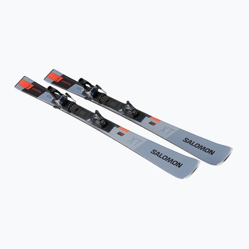 Narty zjazdowe Salomon S/Max 10 XT + wiązania MI12 GW copen blue/black/neon red
