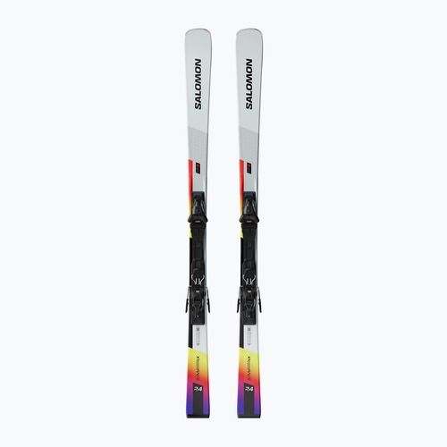 Narty zjazdowe Salomon S/Max Endurance + wiązania M10 GW white/safety yellow/black