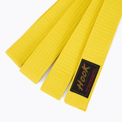 Pas do kimona HOOK FIGHTING 280 cm żółty