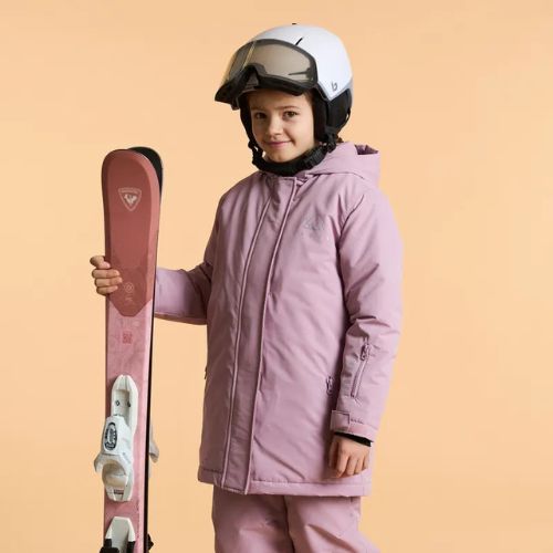 Kurtka narciarska dziecięca KADVA Skiro Jacket różowy