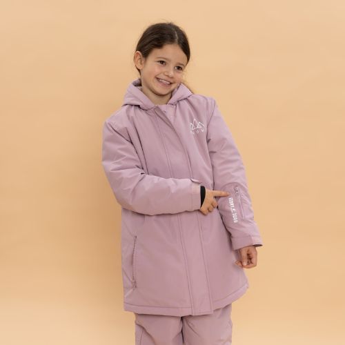 Kurtka narciarska dziecięca KADVA Skiro Jacket różowy