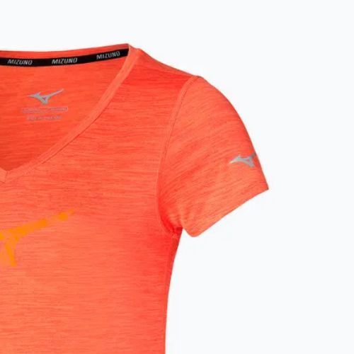 Koszulka do biegania damska Mizuno Impulse Core RB Tee nasturtuim