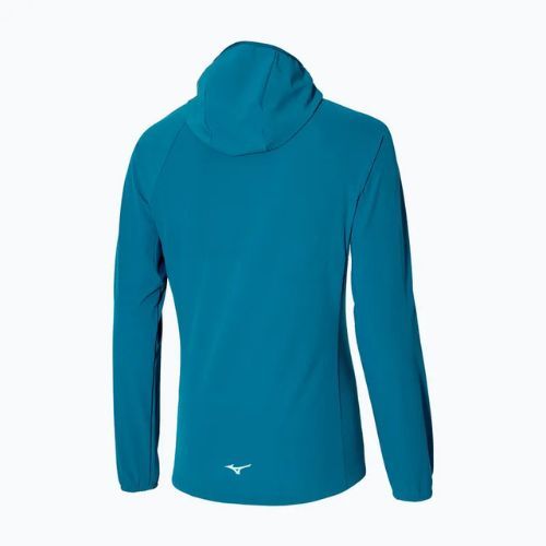 Kurtka do biegania damska Mizuno Alpha Jacket moroccan blue