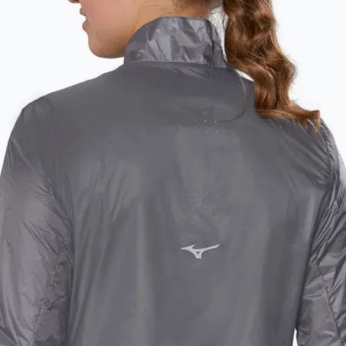 Kurtka do biegania damska Mizuno Aero grey