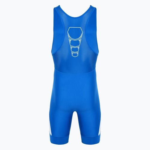 Kombinezon męski Nike Grappler Elite Singlet royal/white