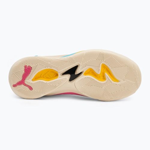 Buty męskie PUMA TRC Blaze Court eggshell blue/elektro pool