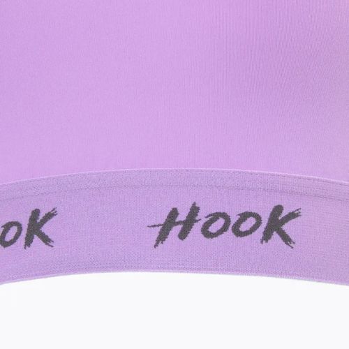 Stanik sportowy damski HOOK FIGHTING Base fioletowy