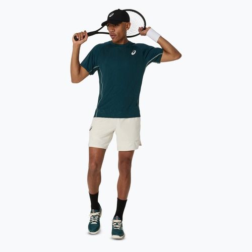 Koszulka tenisowa męska ASICS Match Actibreeze Top saxon green