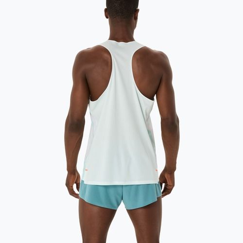Koszulka do biegania męska ASICS Light Knit Singlet soothing sea