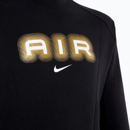 Bluza męska Nike Sportstwear Air Crew-Neck black/metallic gold