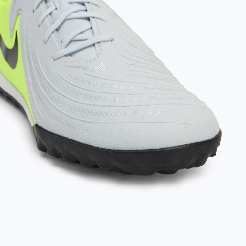 Buty piłkarskie męskie Nike Phantom GX 2 Academy TF metallic silver/volt/black