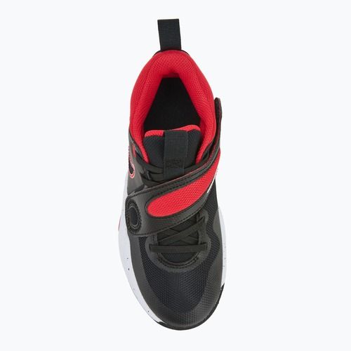 Buty do koszykówki dziecięce Nike Team Hustle D11 black/ white/ university red