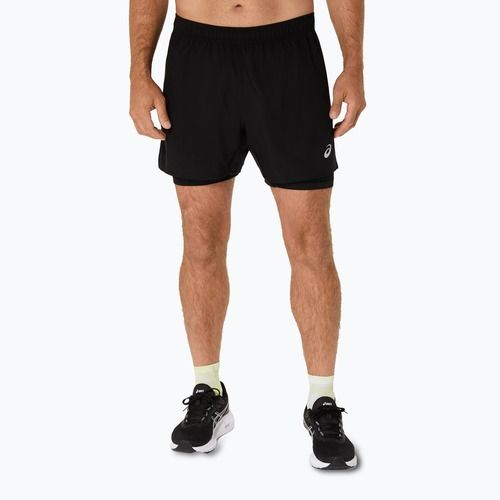 Spodenki do biegania męskie ASICS Core 2N1 5IN performance black/performance black