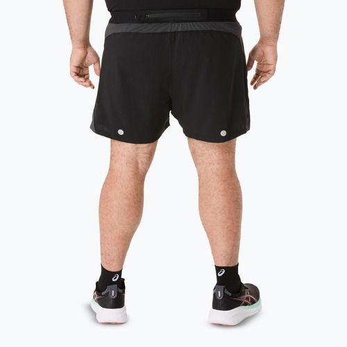 Spodenki do biegania męskie ASICS Road 5IN performance black/graphite grey