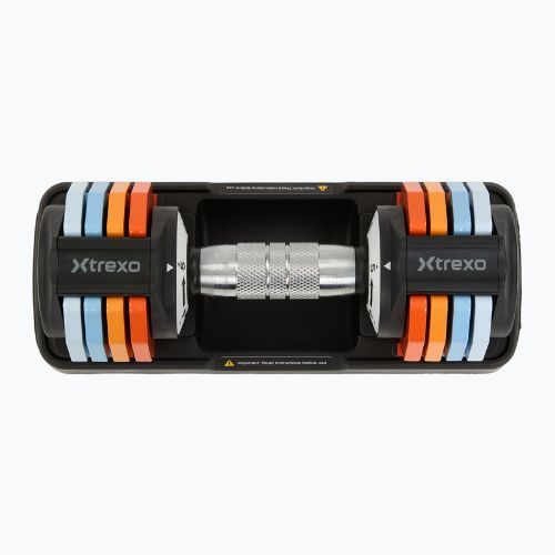 Zestaw hantli regulowanych XTREXO 2 x 5 kg multicolor