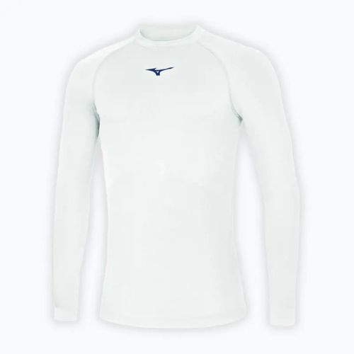 Longsleeve do biegania męski Mizuno Uni Core white/ navy