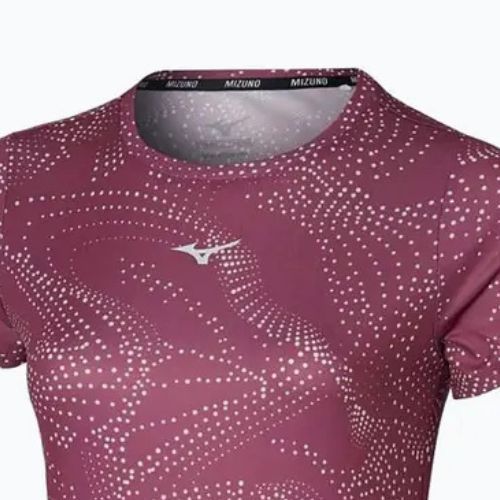 Koszulka do biegania damska Mizuno Impulse Core Graphic Tee violet quartz