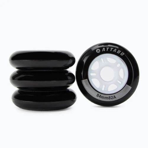Kółka do rolek ATTABO Wheels 84 mm 4 szt. czarny
