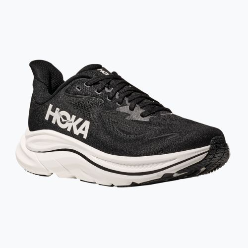 Buty do biegania damskie HOKA Clifton 10 Wide black/white