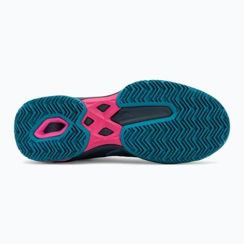 Buty do padla damskie Mizuno Wave Exceed Light 2 Padel midnight navy/ fuchsia purple/ enamel blue