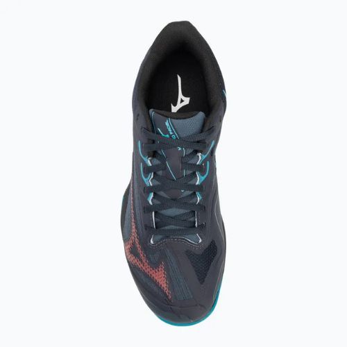 Buty do padla męskie Mizuno Wave Exceed Light 2 Padel salute/ hibiscus/ enamel blue