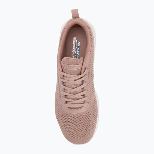 Buty damskie SKECHERS Bobs Squad Chaos Face Off blush pink