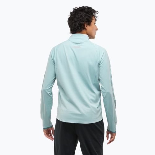 Bluza do biegania męska HOKA GlideTech Quarter Zip druzy