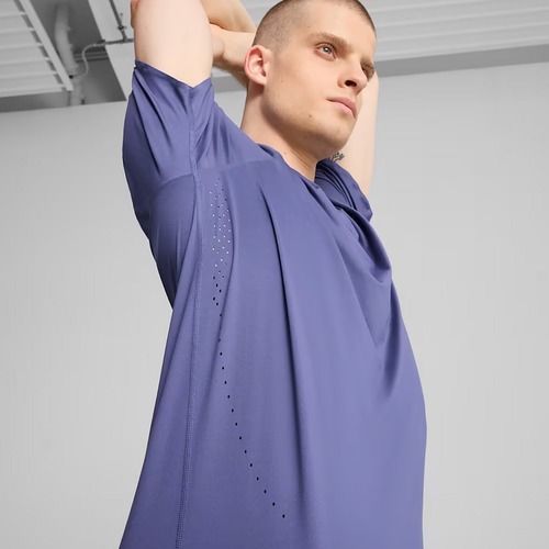 Koszulka do biegania męska PUMA Run Cloudspun Tee blue crystal