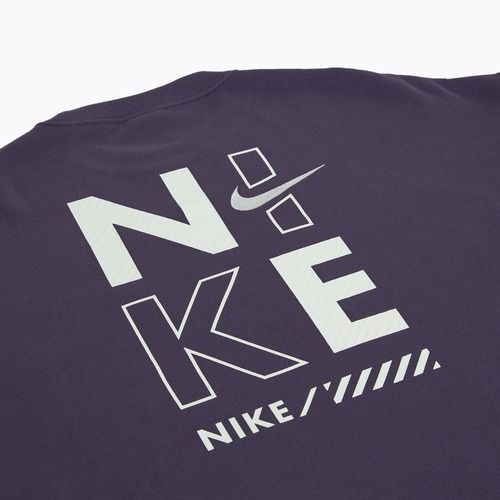 Bluza damska Nike Sportswear Oversized Crew-Neck dark raisin