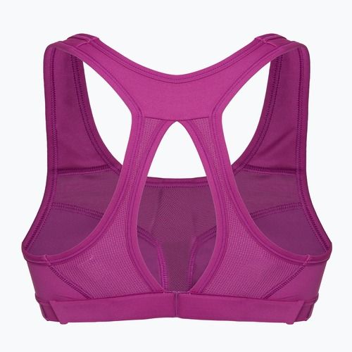 Biustonosz treningowy Nike Swoosh High Support hot fuchsia/white