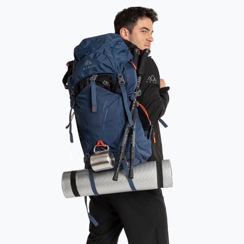 Plecak trekkingowy KADVA Sendero 35 l stalowy niebieski