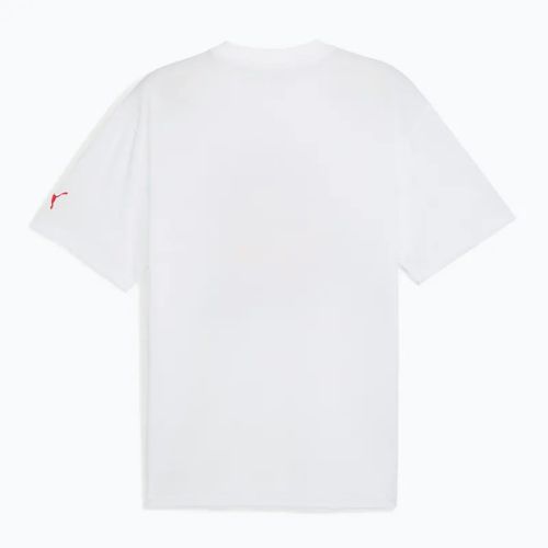 Koszulka koszykarska męska PUMA Hoopaverse Tee 3 puma white