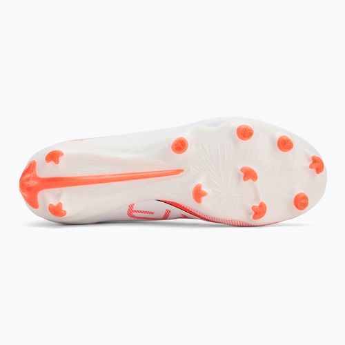 Buty piłkarskie dziecięce PUMA Ultra 5 Match FG/AG Jr puma white/puma black/glowing red