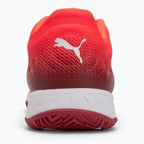 Buty do piłki ręcznej PUMA Accelerate Turbo glowing red/white/dark crimson/black