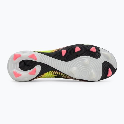 Buty piłkarskie męskie PUMA Future 8 Match Low FG/AG yellow alert/ puma black/ sun struck