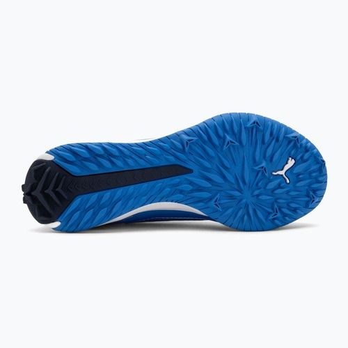 Buty piłkarskie dziecięce PUMA Ultra 6 Match+ LL TT + Mid Jr ultra blue/puma white/glowing red