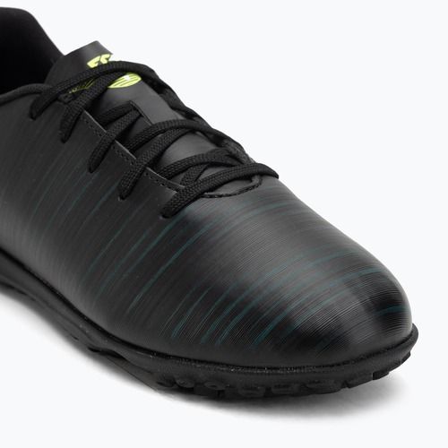 Buty piłkarskie dziecięce PUMA Future 8 Play TT Jr puma black/fizzy light/green terrain