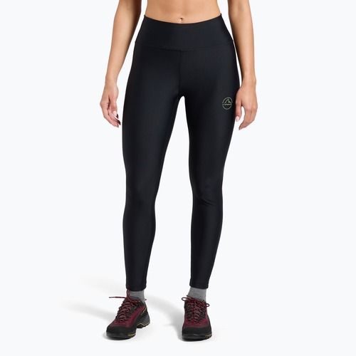 Legginsy twspinaczkowe damskie La Sportiva Aerial black/aspen green