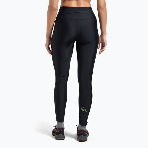 Legginsy twspinaczkowe damskie La Sportiva Aerial black/aspen green