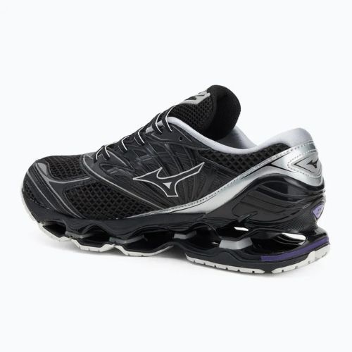 Buty męskie Mizuno Wave Prophecy LS black/silver/purple haze