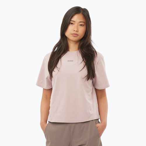 Koszulka damska Salomon Trackline Tee SS etherea