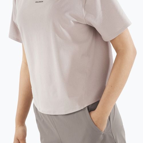 Koszulka damska Salomon Trackline Tee SS etherea