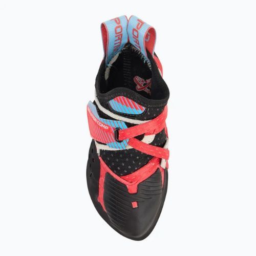 Buty wspinaczkowe damskie La Sportiva Solution Comp 2024 hibiscus/malibu blue