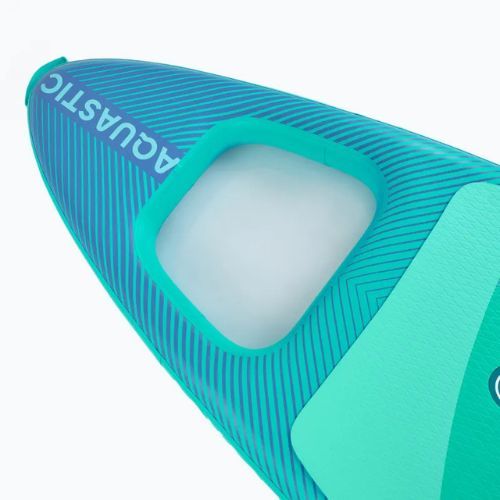 Zestaw deska SUP pompowana AQUASTIC Vista 11'2" zielony