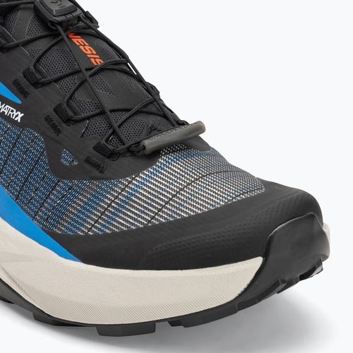 Buty do biegania męskie Salomon Genesis black/french blue/cherry tomato