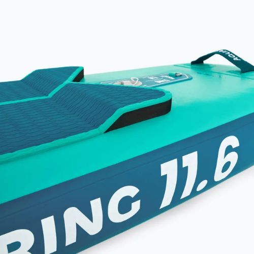 Zestaw deska SUP pompowana AQUASTIC Touring 11'6" zielony