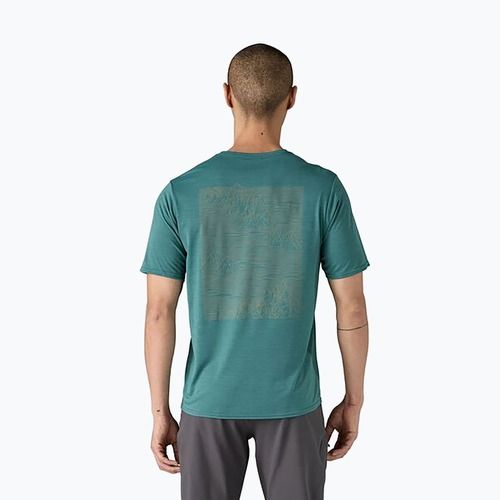 Koszulka męska Patagonia Cap Cool Daily Graphic Shirt strataspire/wetland blue x-dye